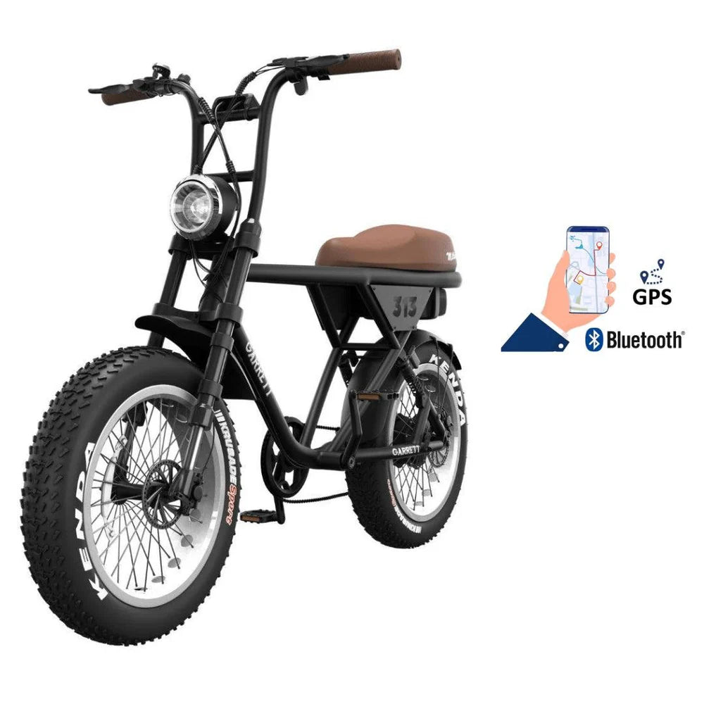 Fatbike Électrique Biplace Cargo Garrett Miller Z : Tout Suspendu et Haut de Gamme