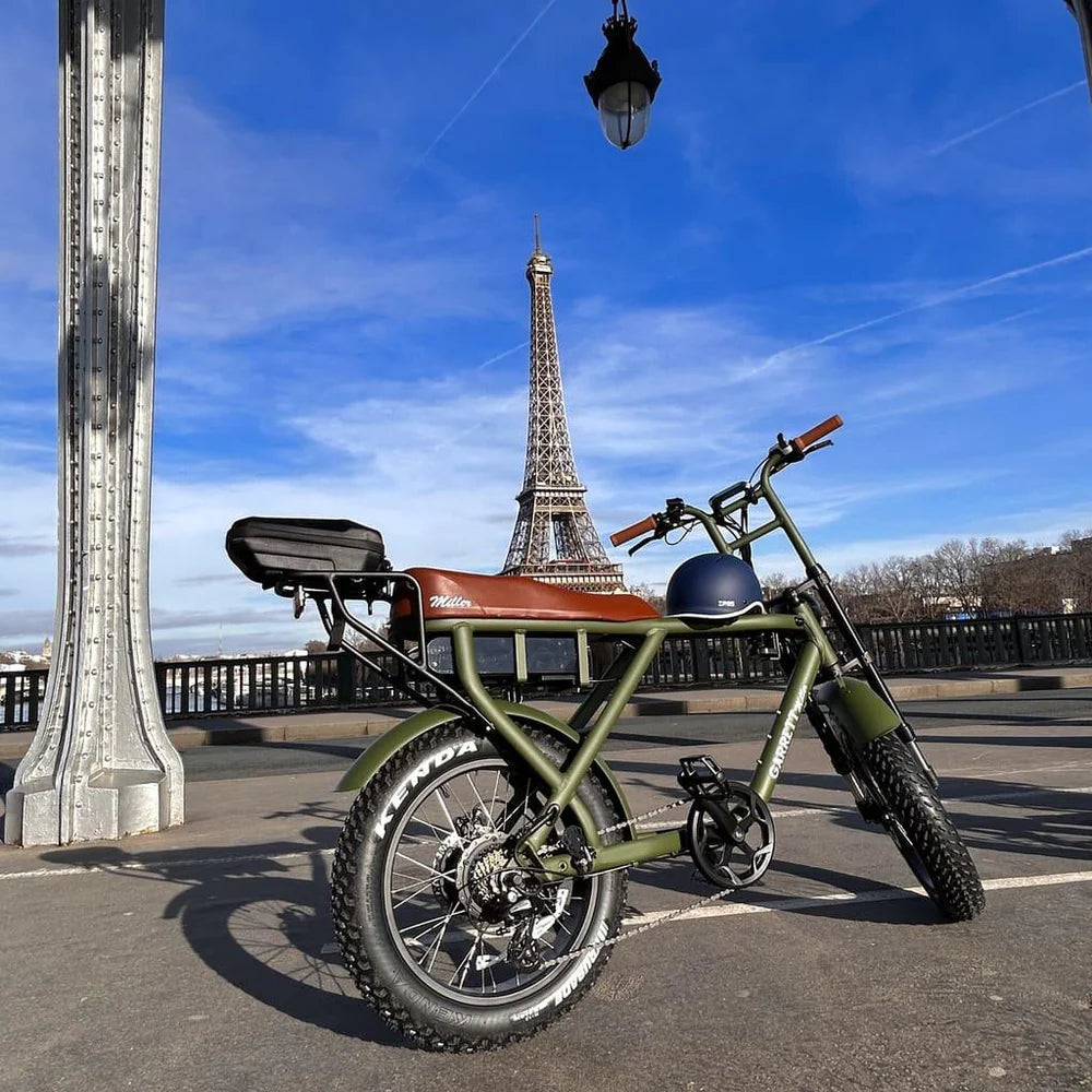 Fatbike Électrique Biplace Cargo Garrett Miller X : Robuste et Fiable