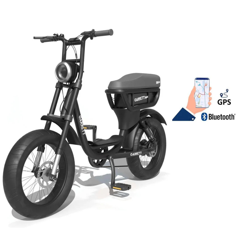 Fatbike Électrique Biplace Cargo Garrett Miller City : Confortable et Multifonctionnel
