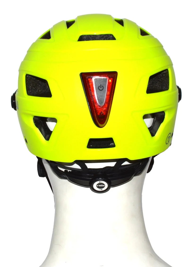 Casque Vélo avec Visière Kali CRUZ PLUS Jaune Fluo
